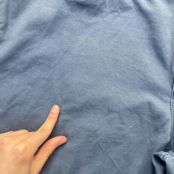 Peter Millar, Chino Pants Mens Size 42 Blue,Flat Front,Pima Cotton - Picture 8 of 12
